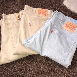 BUNDLE Men’s Levi Jeans